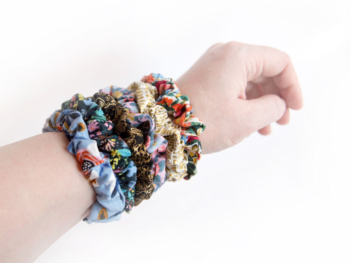 Skinny Scrunchie - Speckled Sunshine