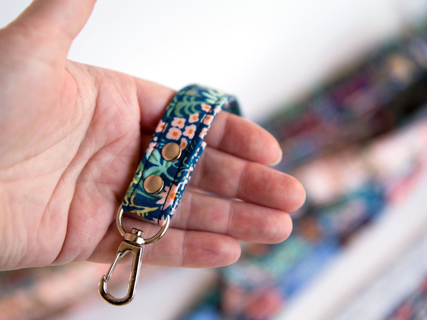 Lanyard - Meadow Blue