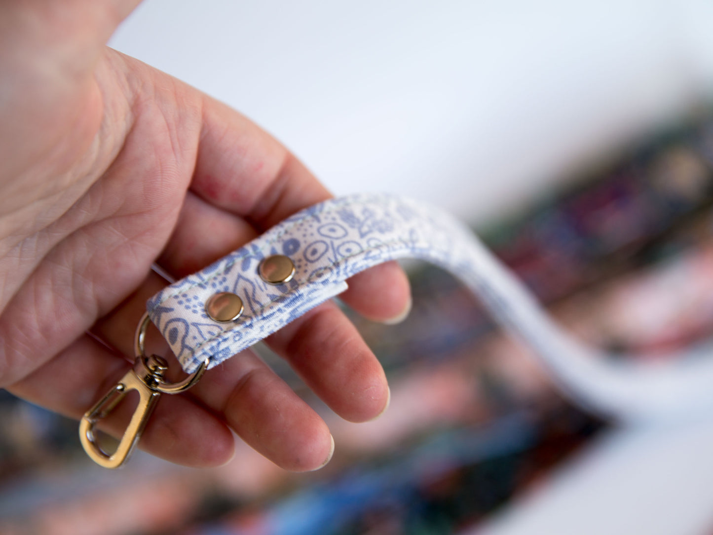 Lanyard - Delicate Periwinkle