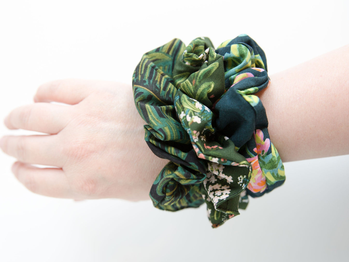 Scrunchie - Jardin De Paris - Navy