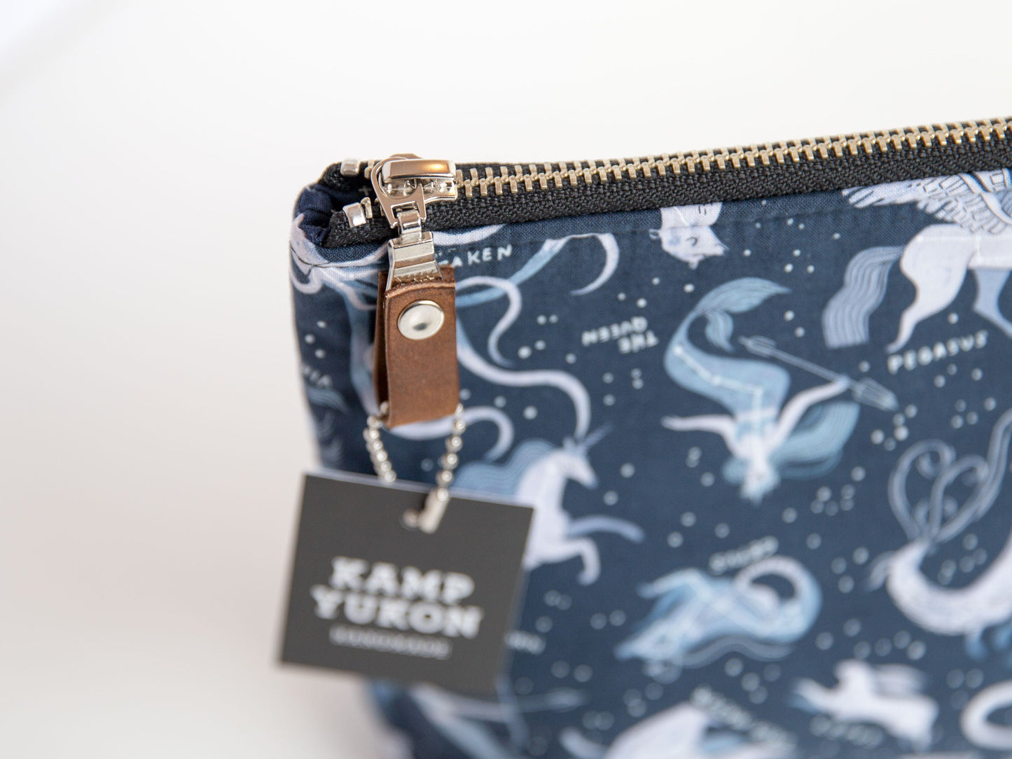 Large Pouch - Constellations Blueberry