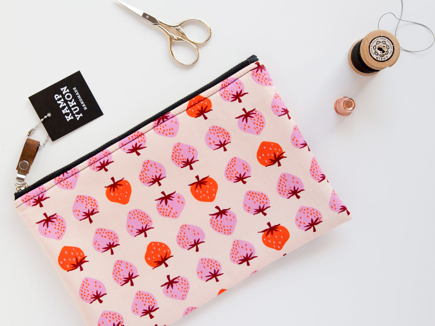 Flat Pouch - Strawberries