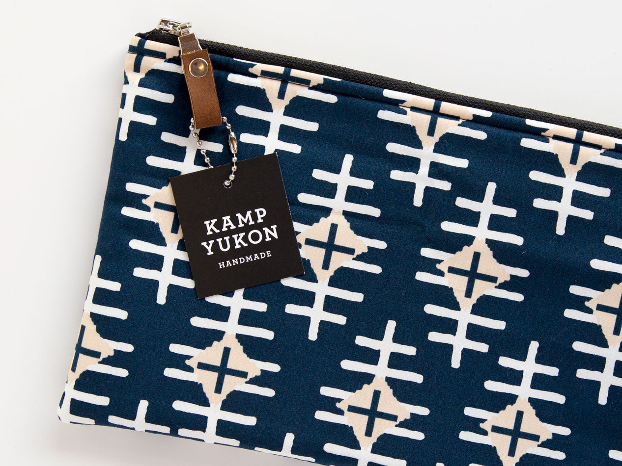 Flat Pouch - Navy Plus