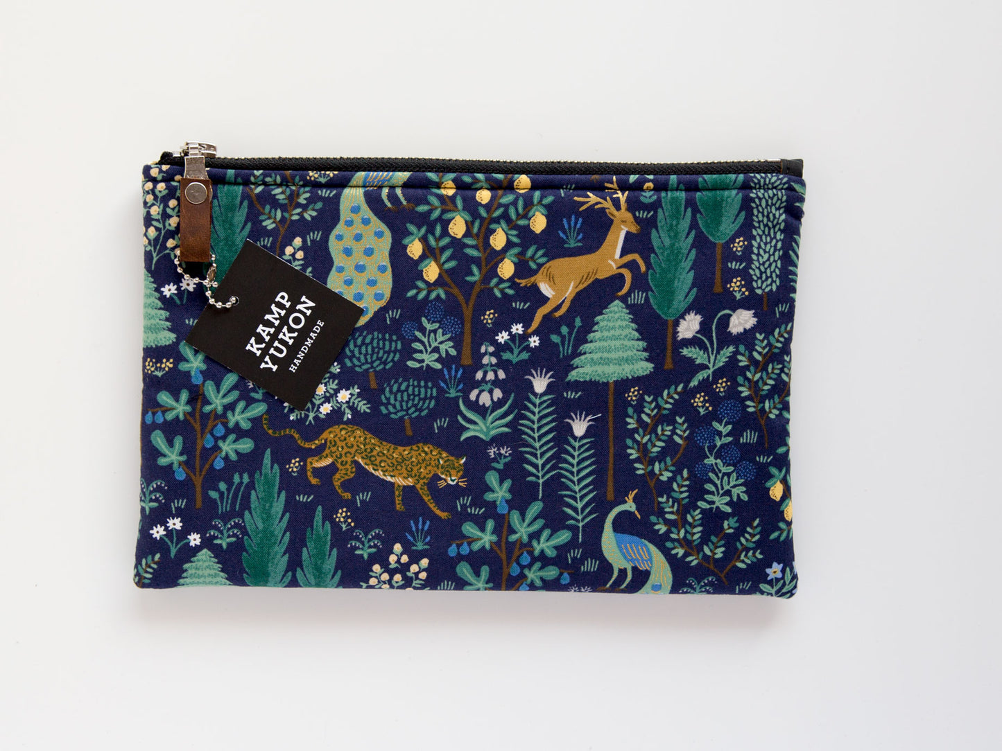 Flat Pouch - Menagerie - Navy