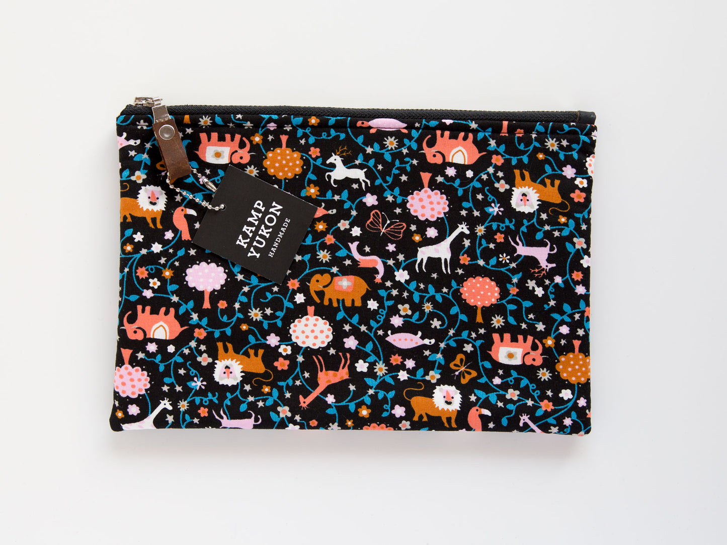 Flat Pouch - Jungle Vines