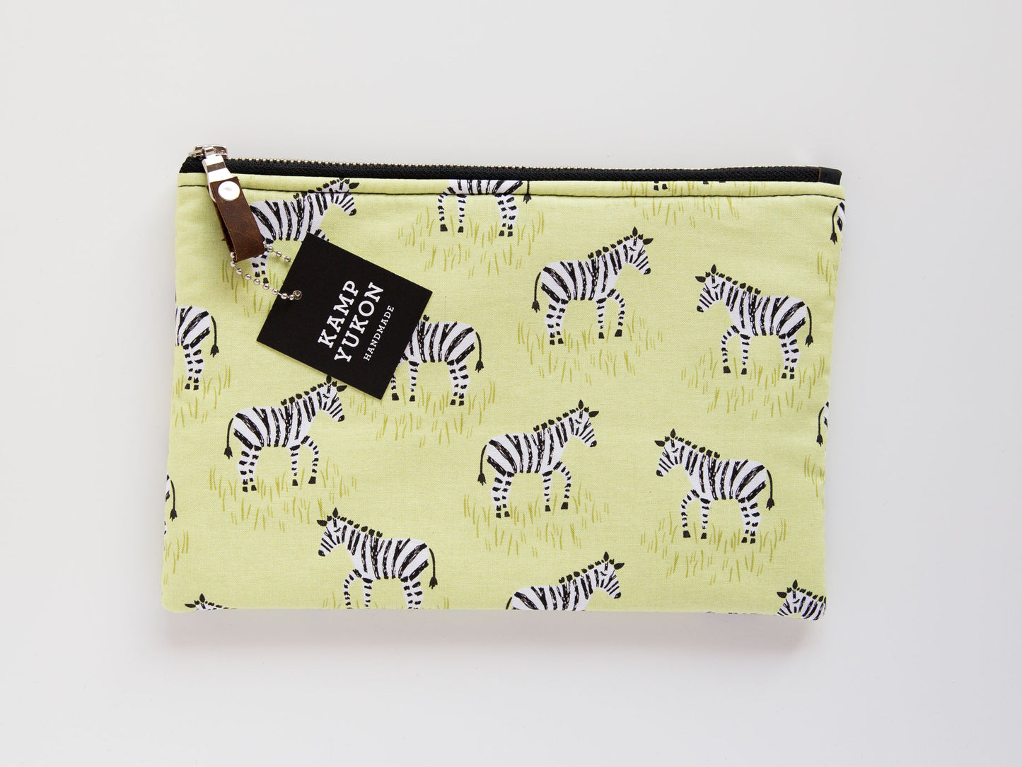 Flat Pouch - Zebra Grass