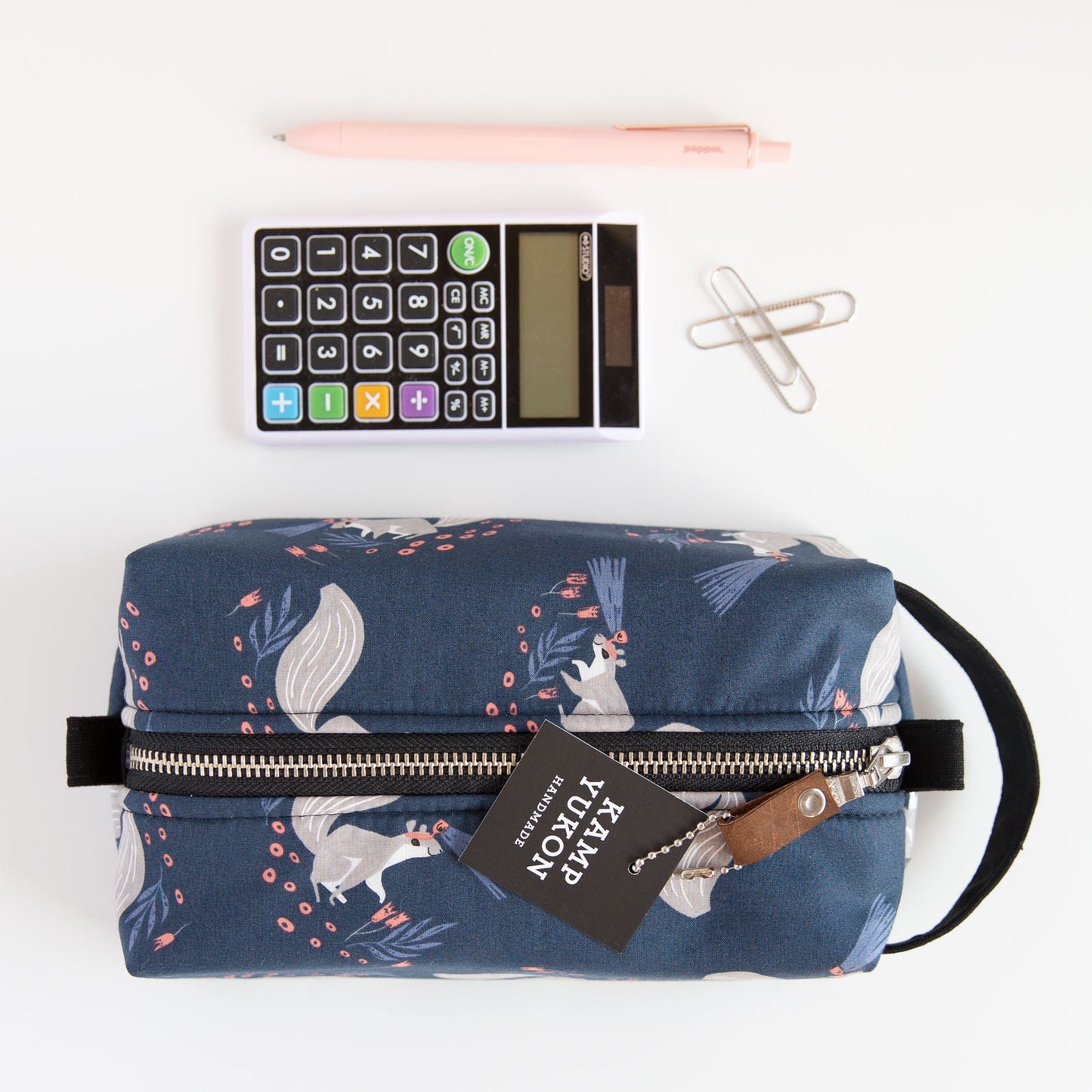 Box Pouch - Camping Squirrels