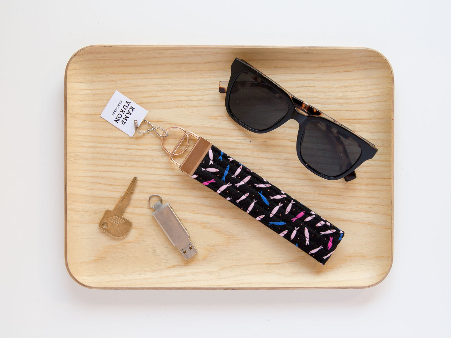 Keychain Wristlet - Little Fish