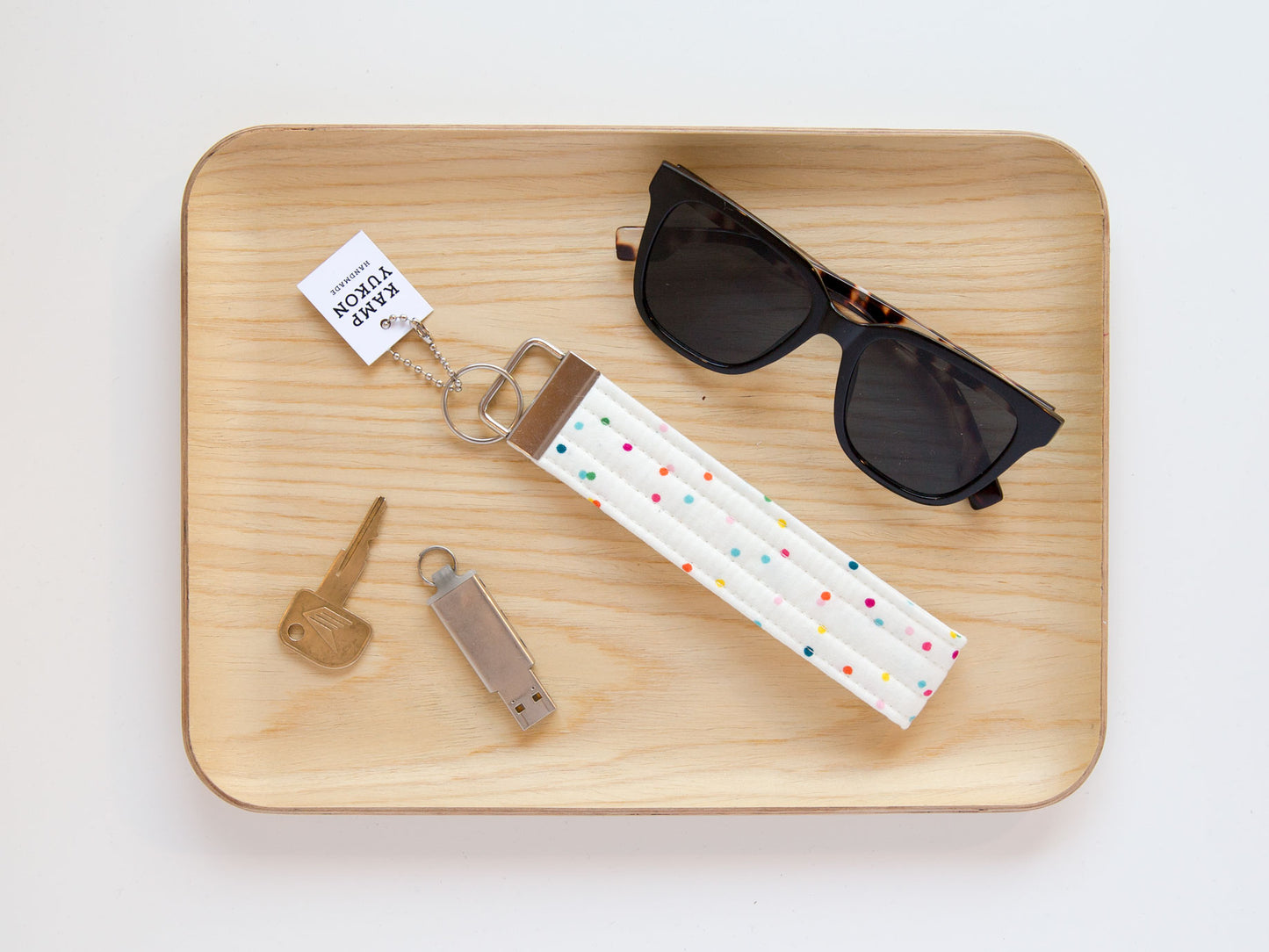 Keychain Wristlet - Confetti