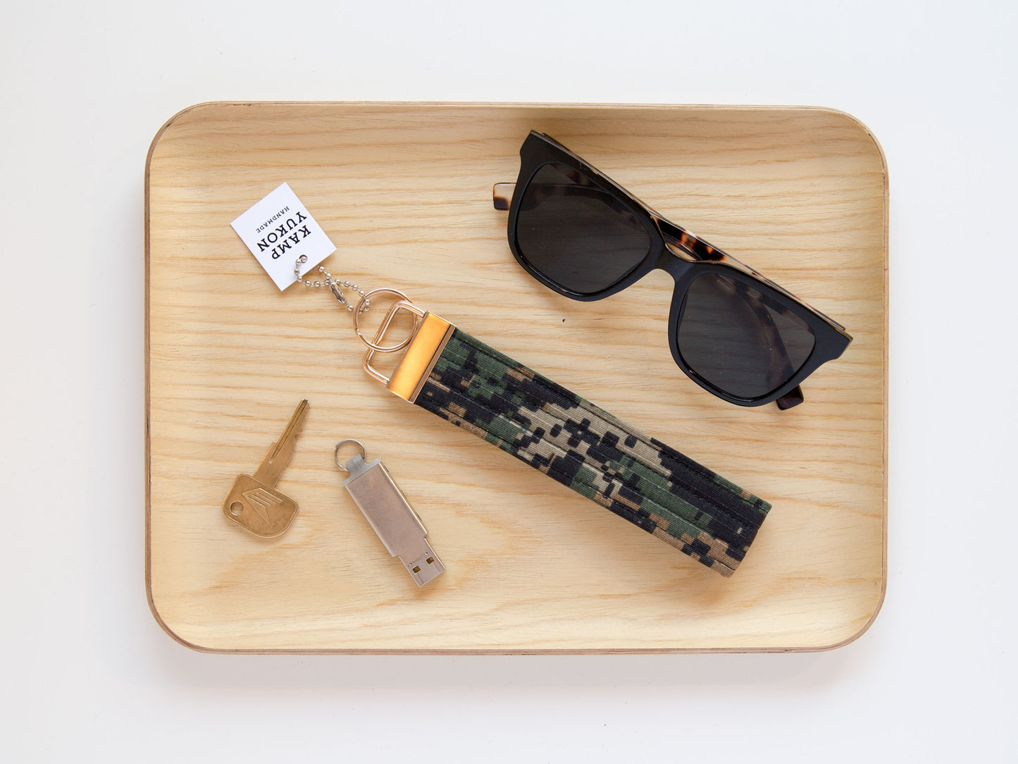 Keychain Wristlet - Camo