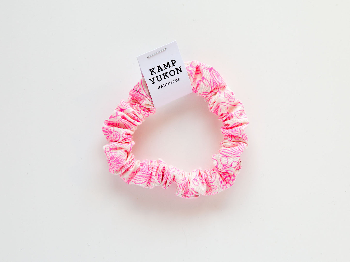 Skinny Scrunchie - Neon Pink