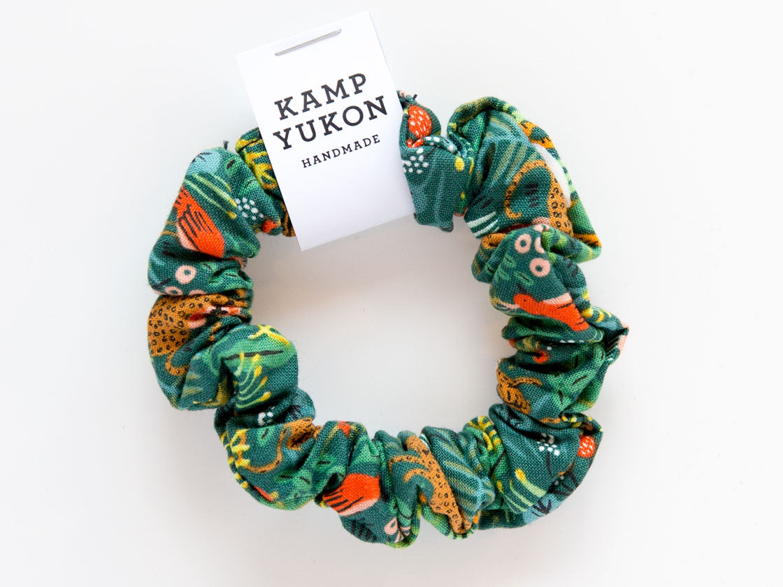 Skinny Scrunchie - Jungle - Green