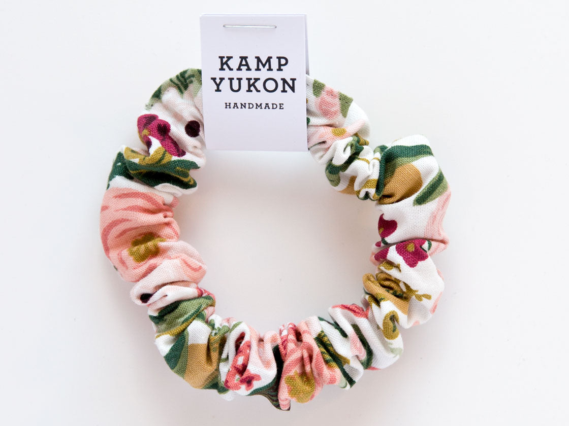 Skinny Scrunchie - Garden Party - Blush