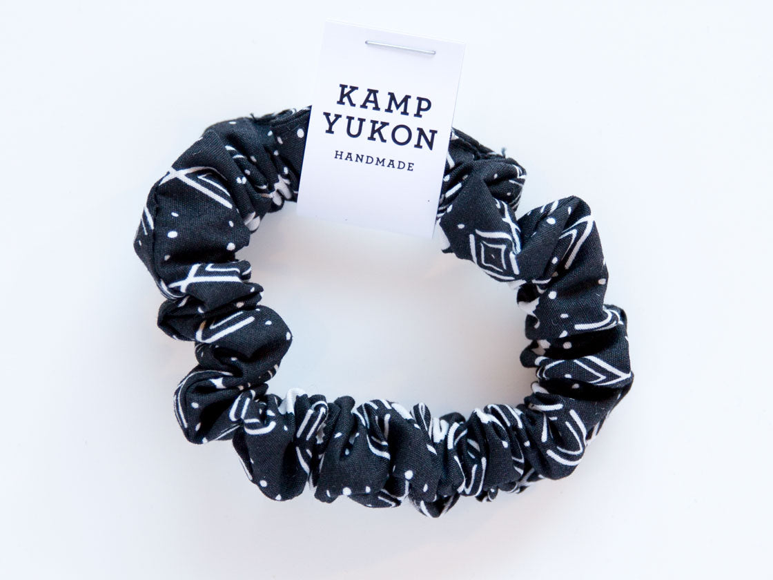 Skinny Scrunchie - Black & White