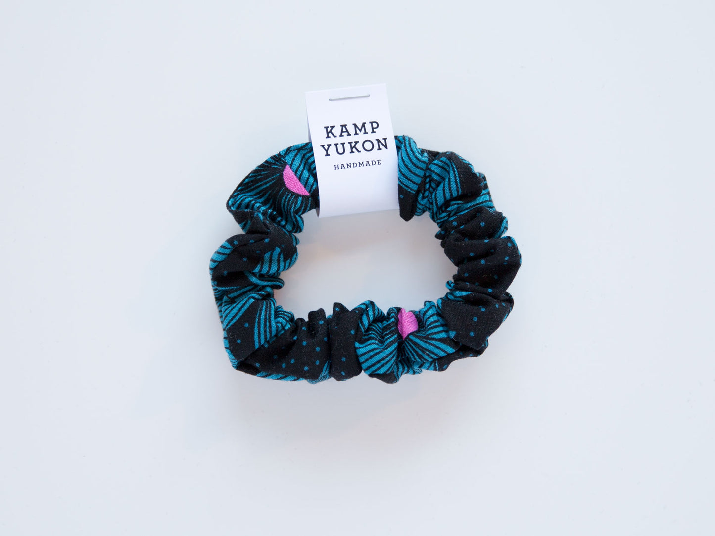 Skinny Scrunchie - Crescent Flowers