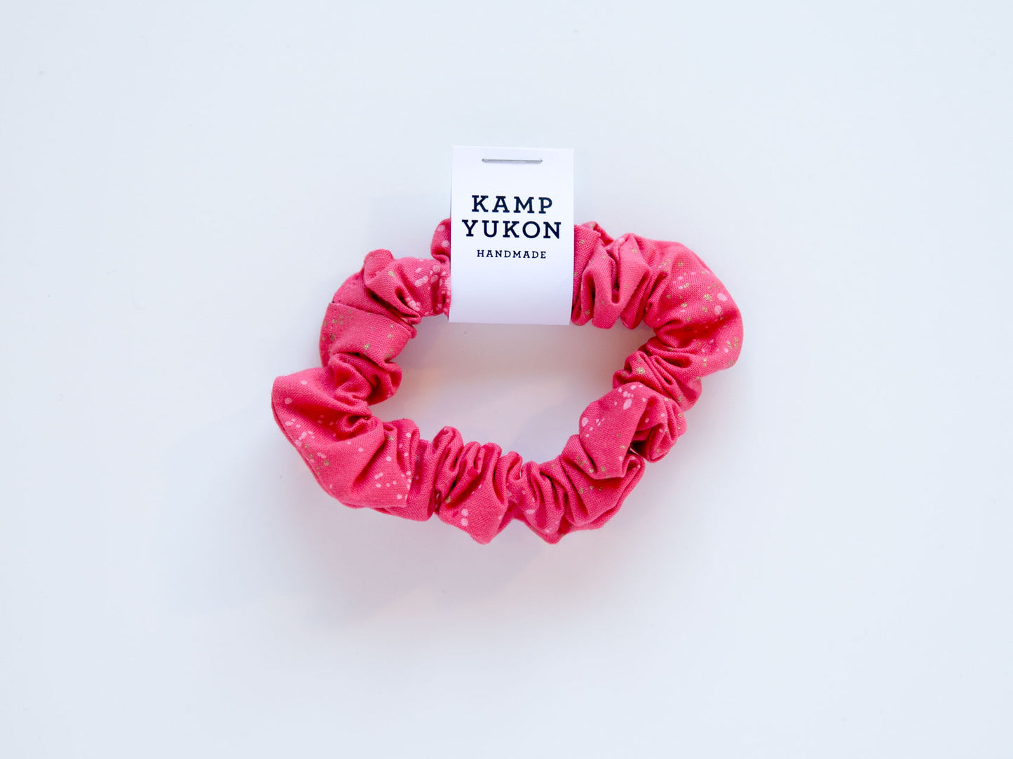 Skinny Scrunchie - Speckled Pink