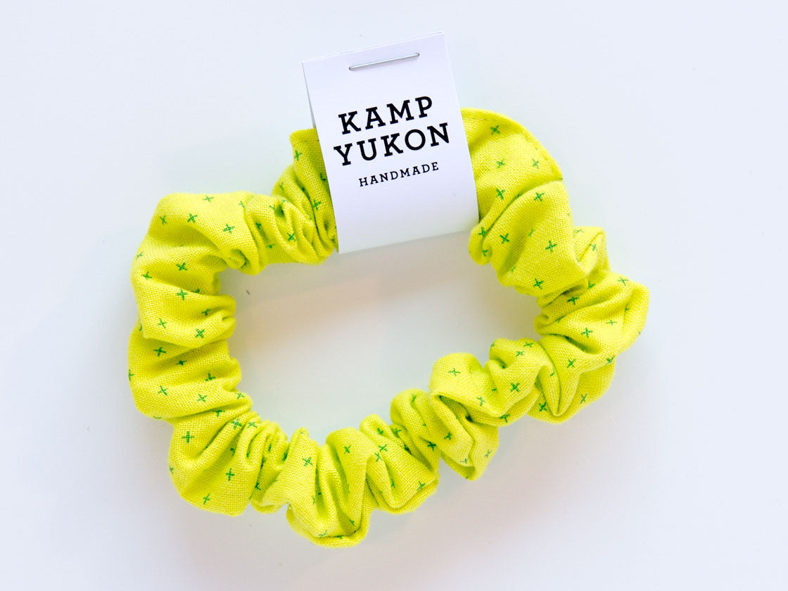 Skinny Scrunchie - Acid Lime