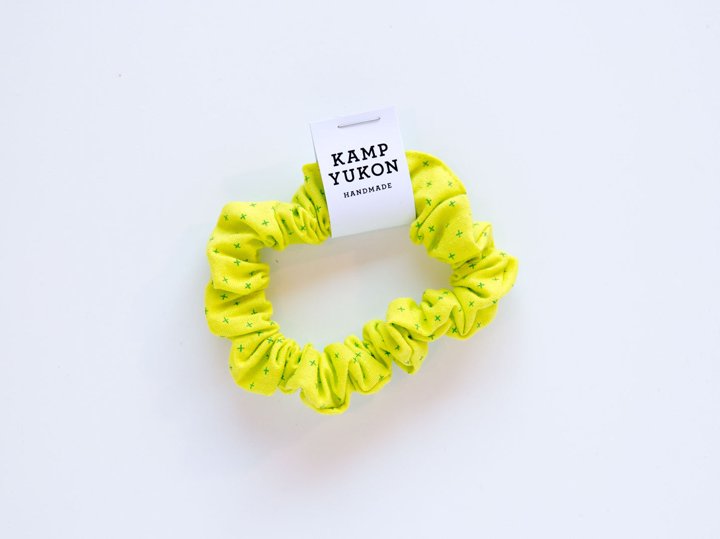 Skinny Scrunchie - Acid Lime