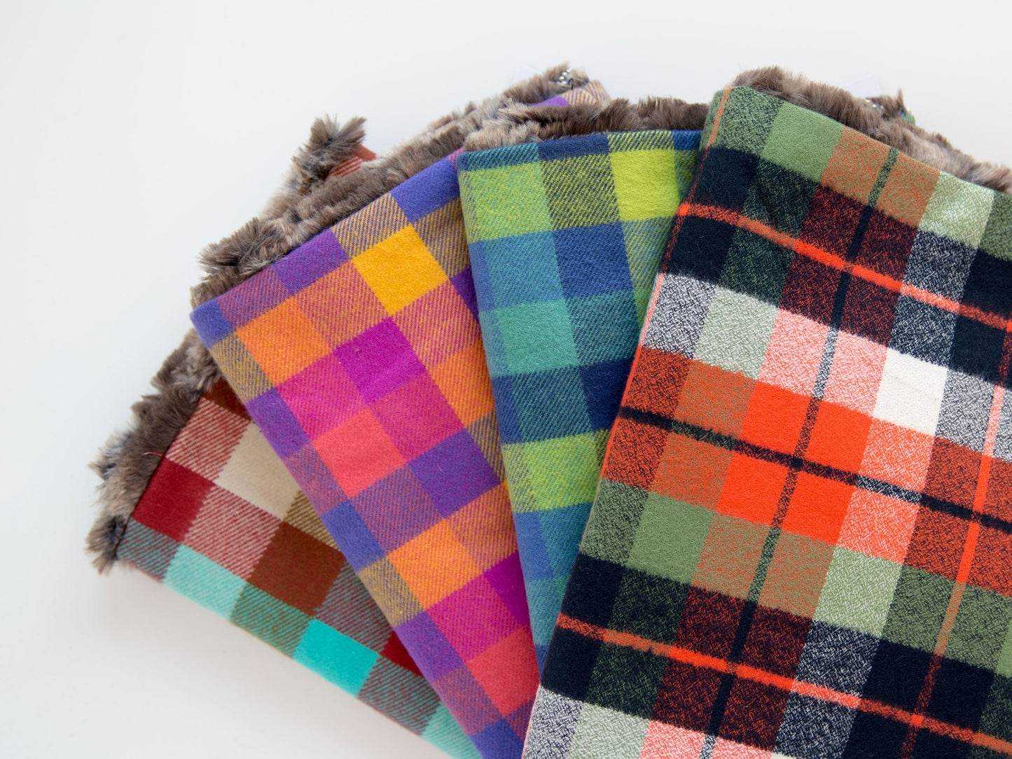 Neck Warmer - Green & Blue