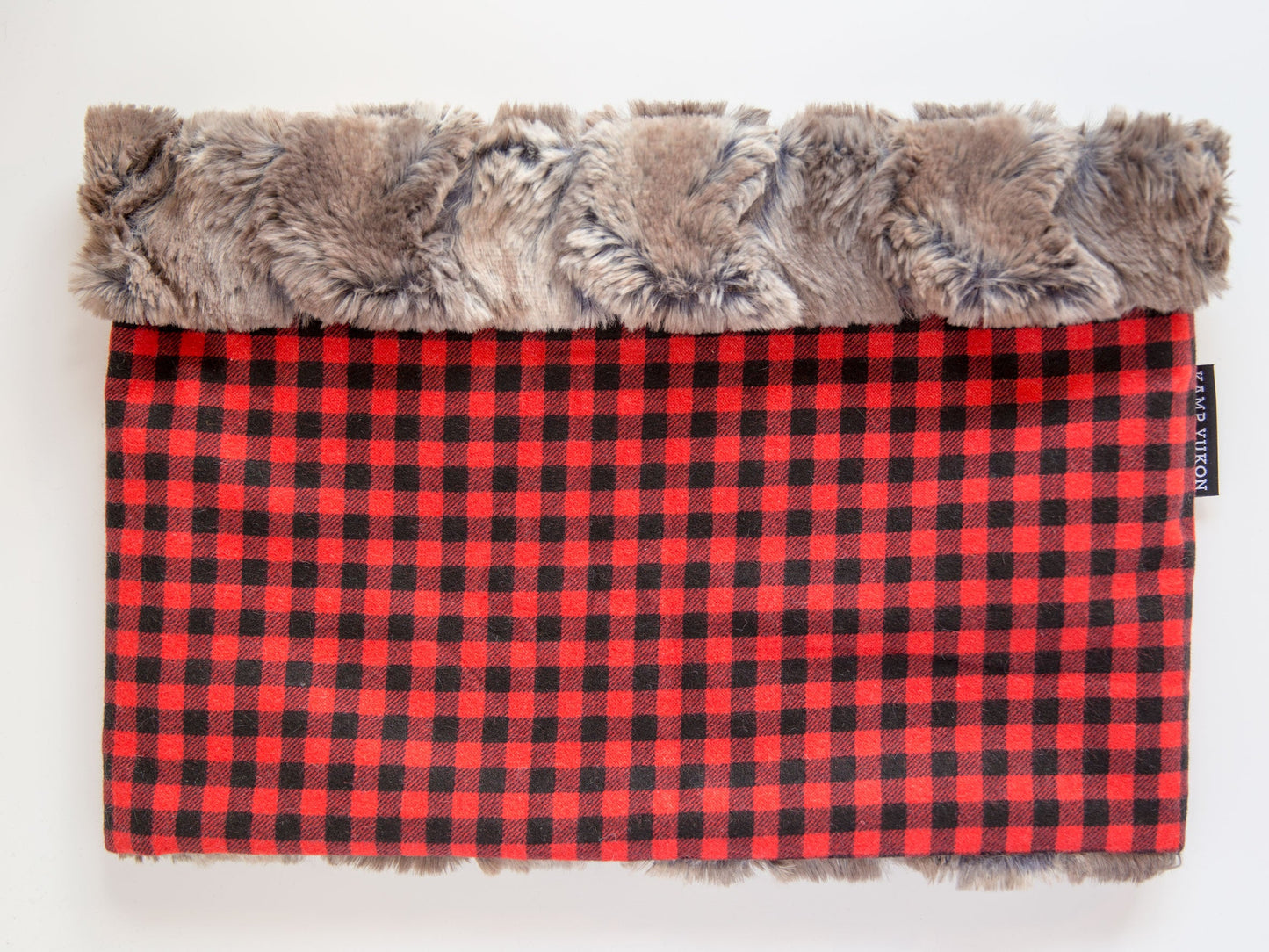 Neck Warmer - Mini Buffalo Plaid