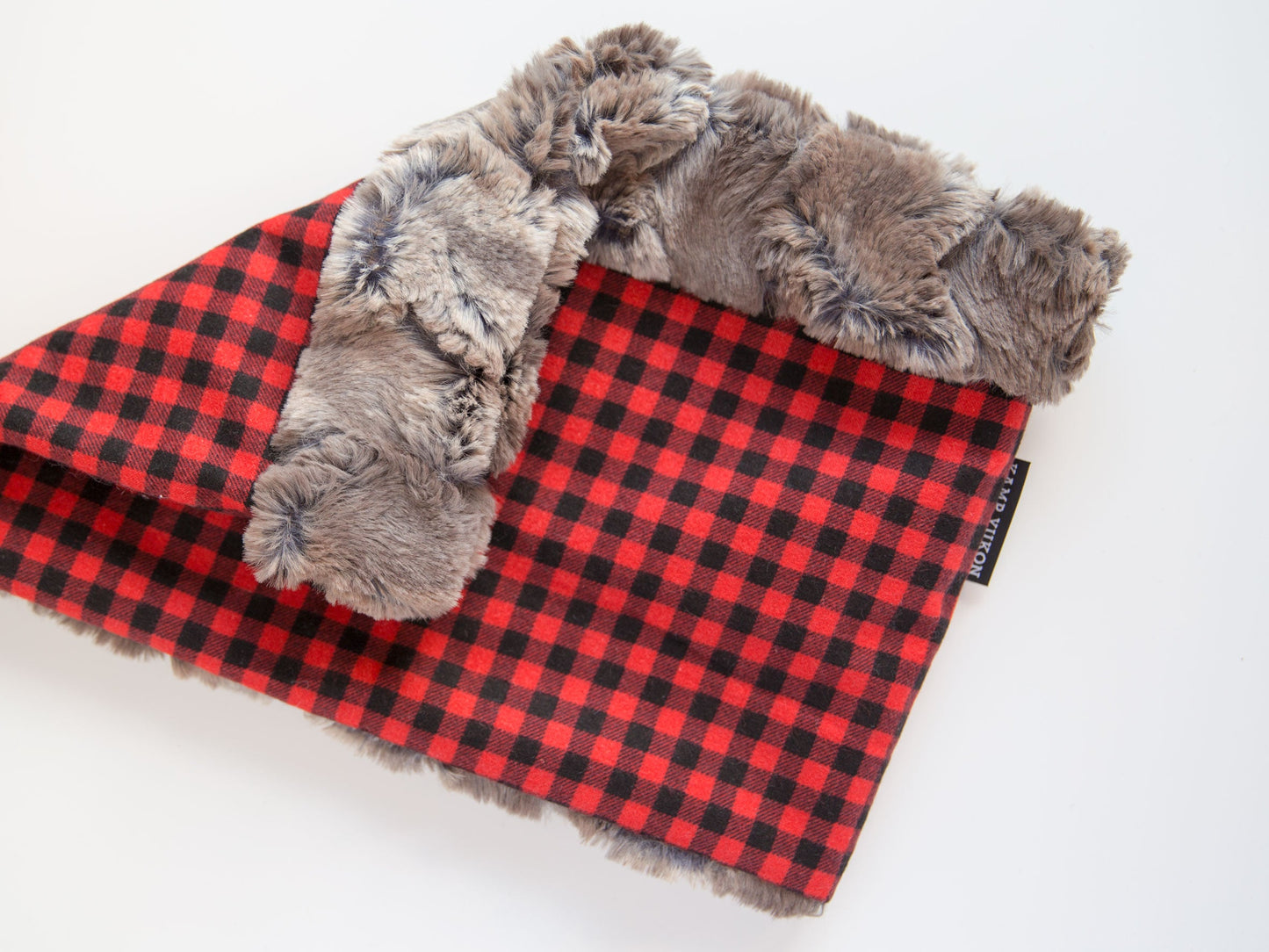 Neck Warmer - Mini Buffalo Plaid