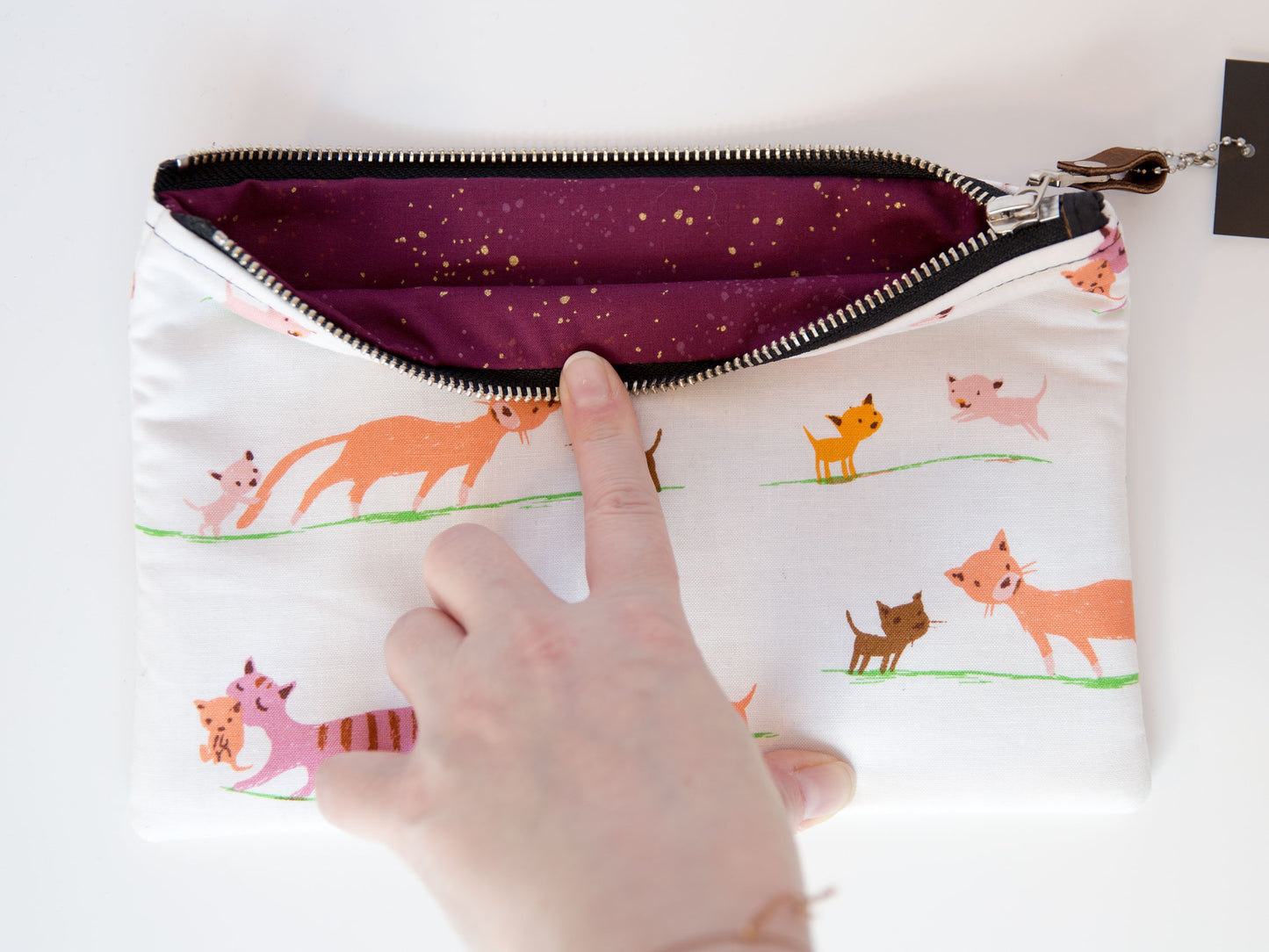 Flat Pouch - Kitties