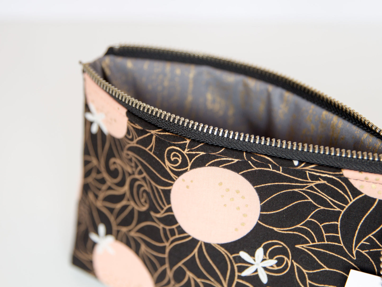 Small Pouch - Pink Oranges