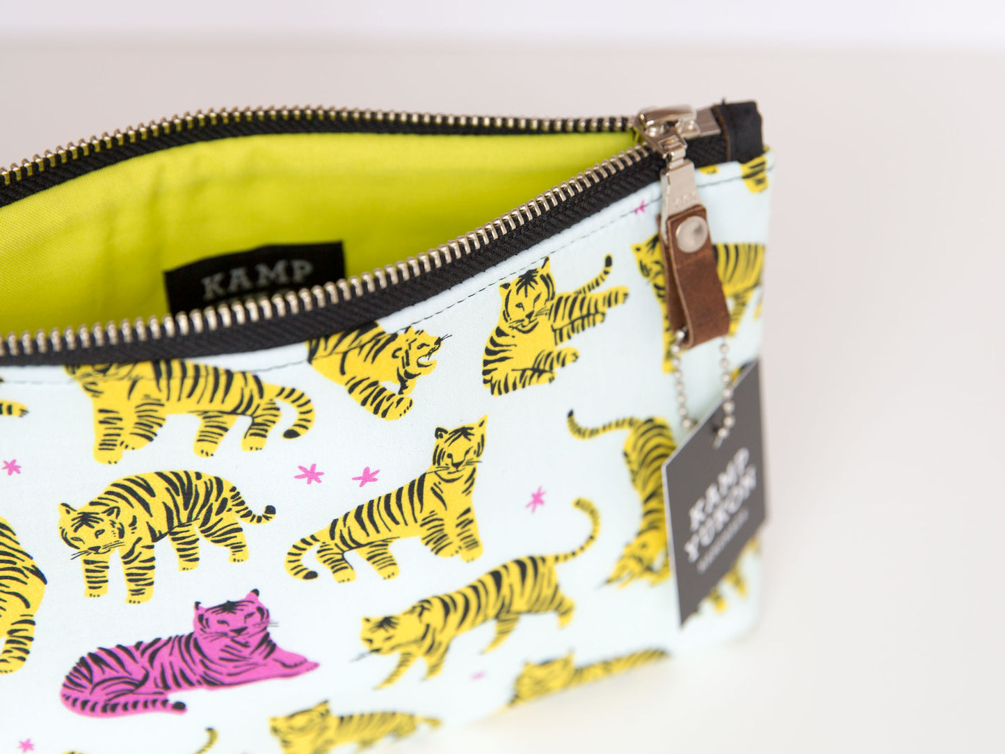 Small Pouch - Neon Tigers