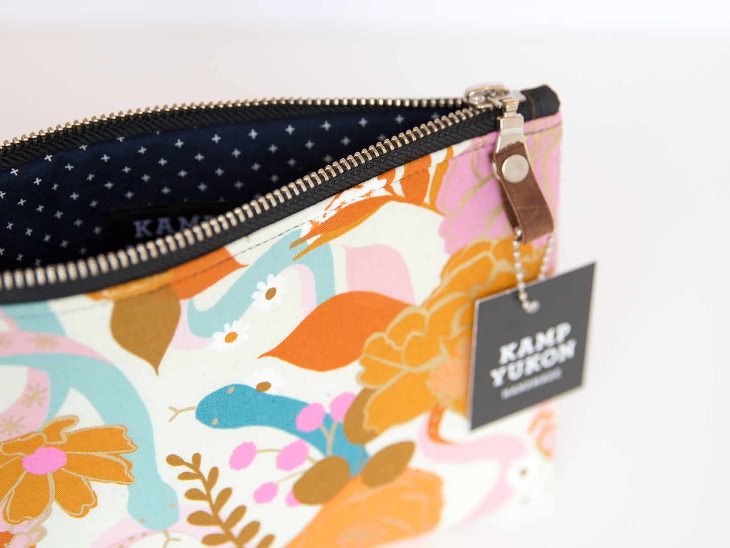 Small Pouch - Snakes & Flowers