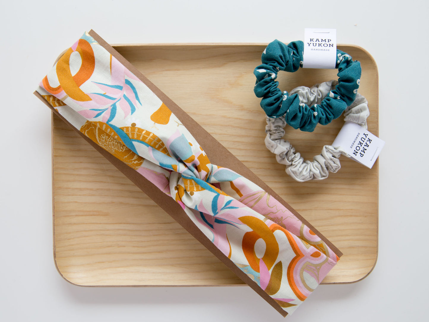 Headband - Flowers and Snakes - Cream