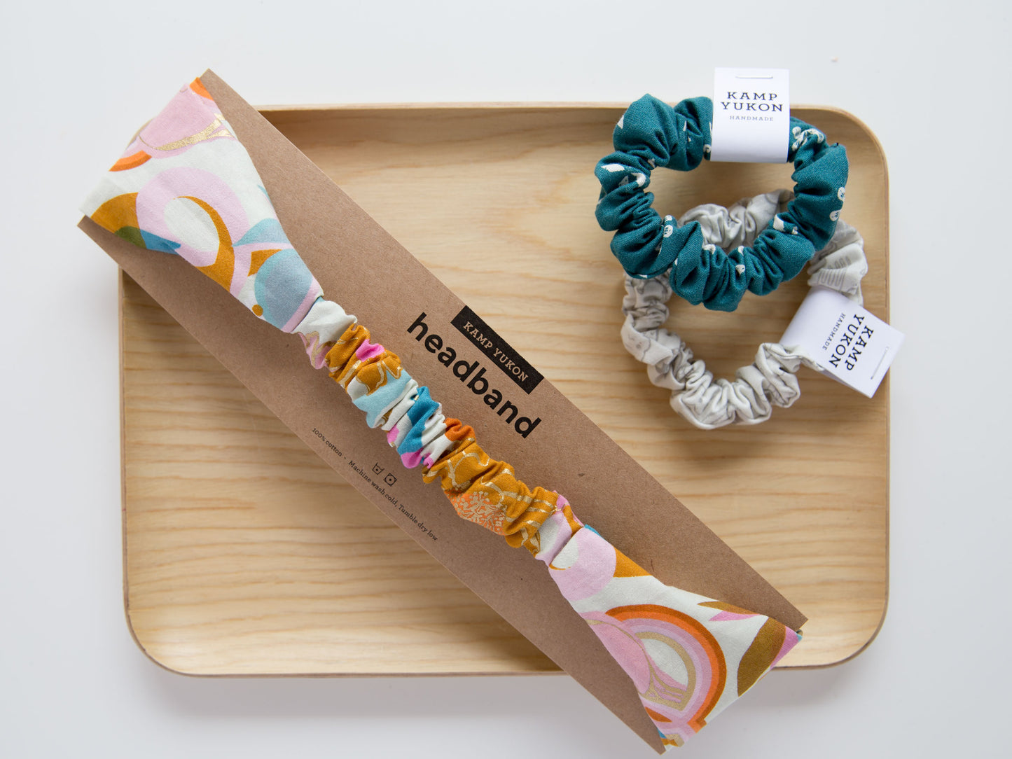 Headband - Flowers and Snakes - Cream