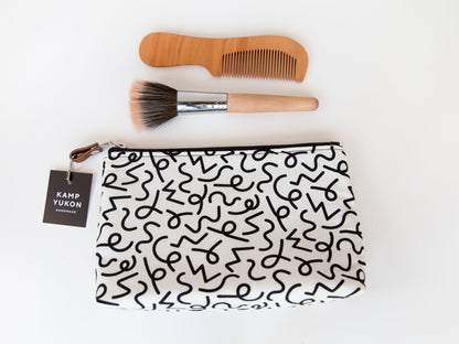 Small Pouch - Retro Squiggles