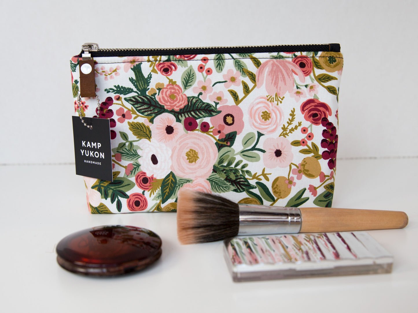 Small Pouch - Garden Party - Blush