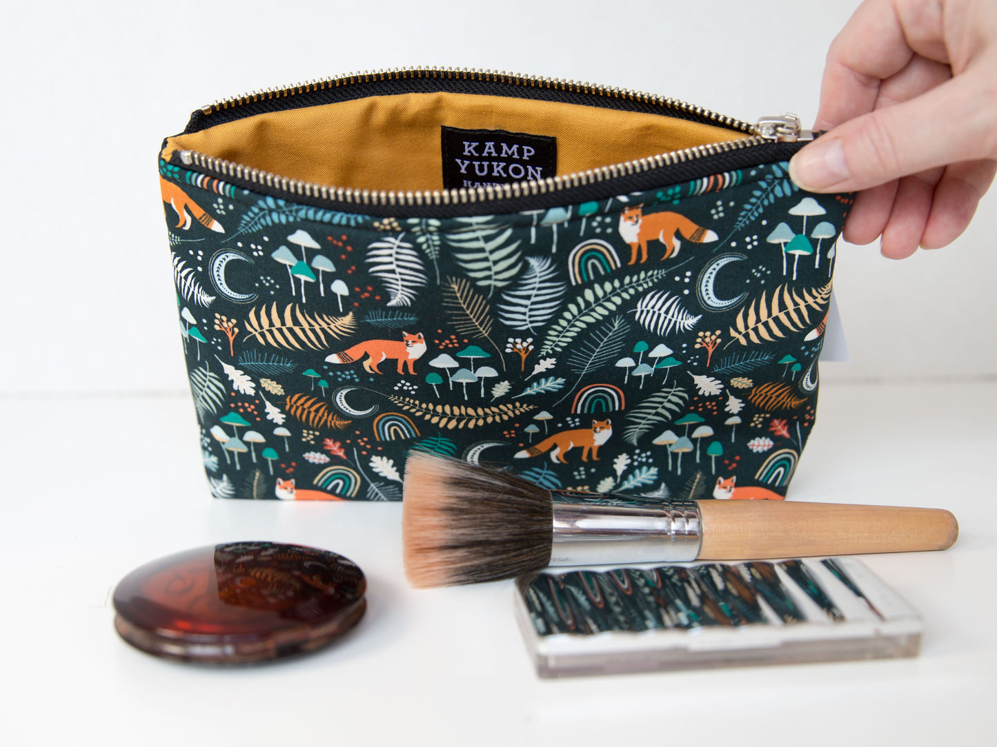 Small Pouch - Forest Foxes