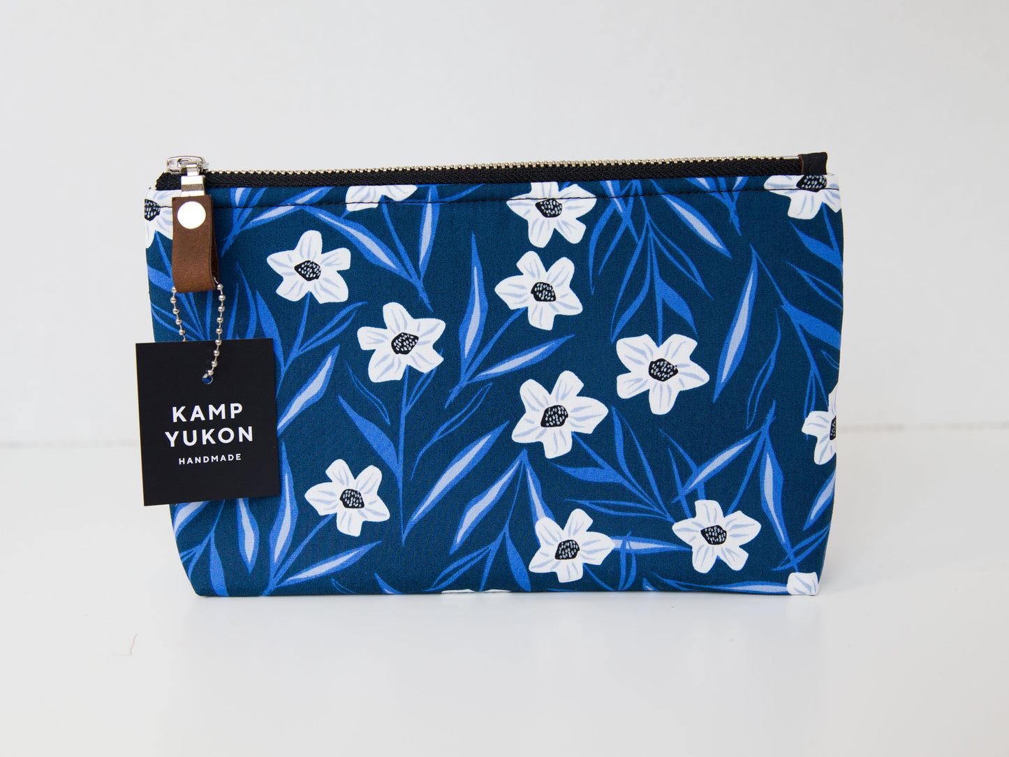 Small Pouch - Blue Floral