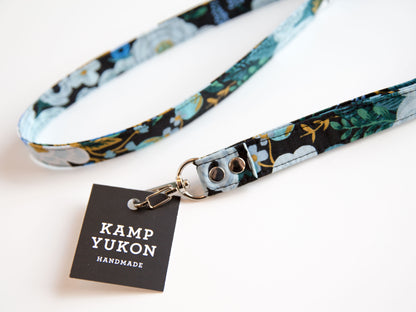 Lanyard - Garden Party Blue