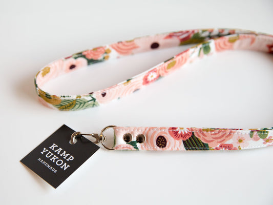 Lanyard - Floral Blush