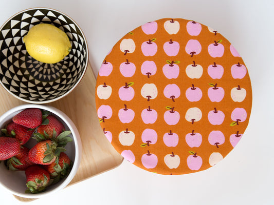 Bowl Cover - Candy Apples