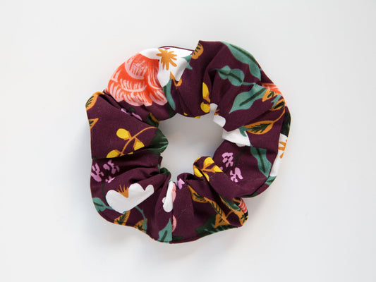 Scrunchie - Birch - Eggplant