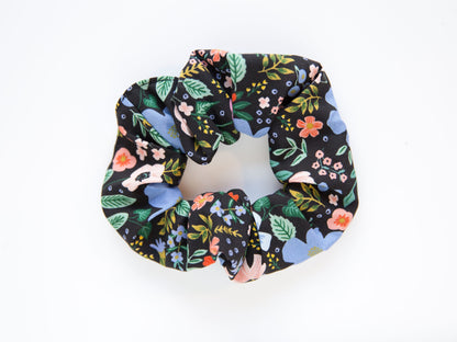 Scrunchies - Wild Rose - Black