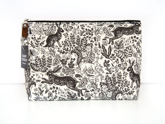 Large Pouch - Squirrels & Rabbits