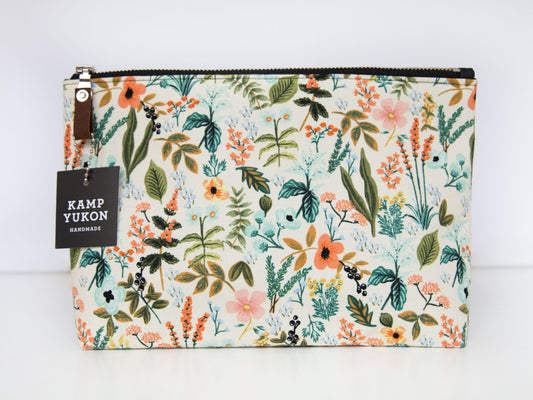 Large Pouch - Herb Garden Light