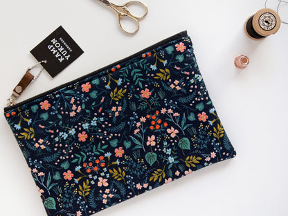 Flat Pouch - Tapis Floral