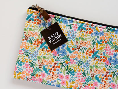 Flat Pouch - Meadow Pink