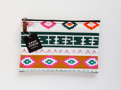 Flat Pouch - Aztec