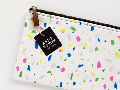 Flat Pouch - Terrazzo Confetti