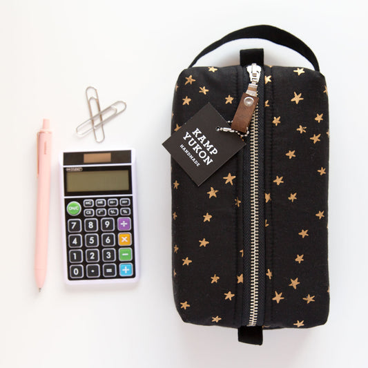 Box Pouch - Starry Gold
