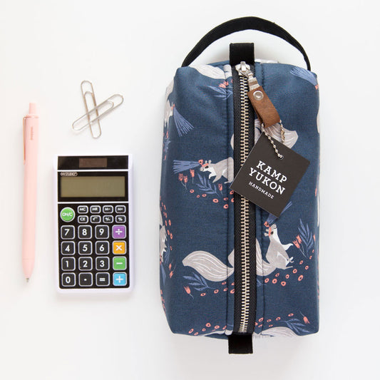 Box Pouch - Camping Squirrels