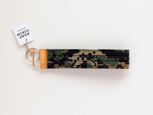 Keychain Wristlet - Camo
