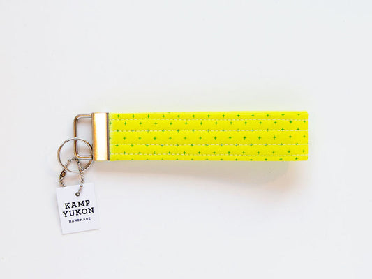 Keychain Wristlet - Acid Lime